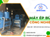 Máy Ép Bùn Công Nghiệp – Giải Pháp Giảm Thể Tích Bùn Thải