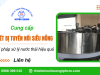 Cung cấp thiết bị tuyển nổi siêu nông - Giải pháp xử lý nước thải hiệu quả