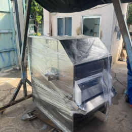 Thiết bị lược rác tinh dạng trống quay